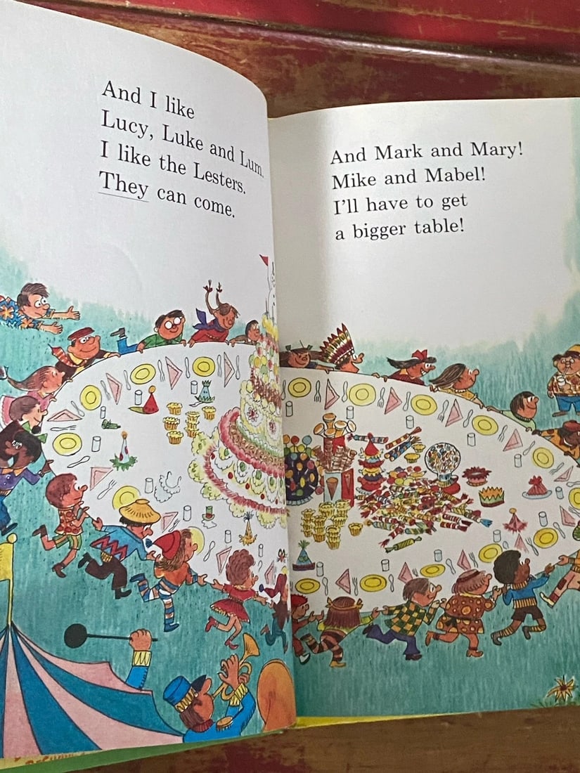 (Dr.Seuss) Theo LeSieg HOOPER HUMPERDINK? NOT HIM! 1976 1st BC Ed.6th Print RARE - 8