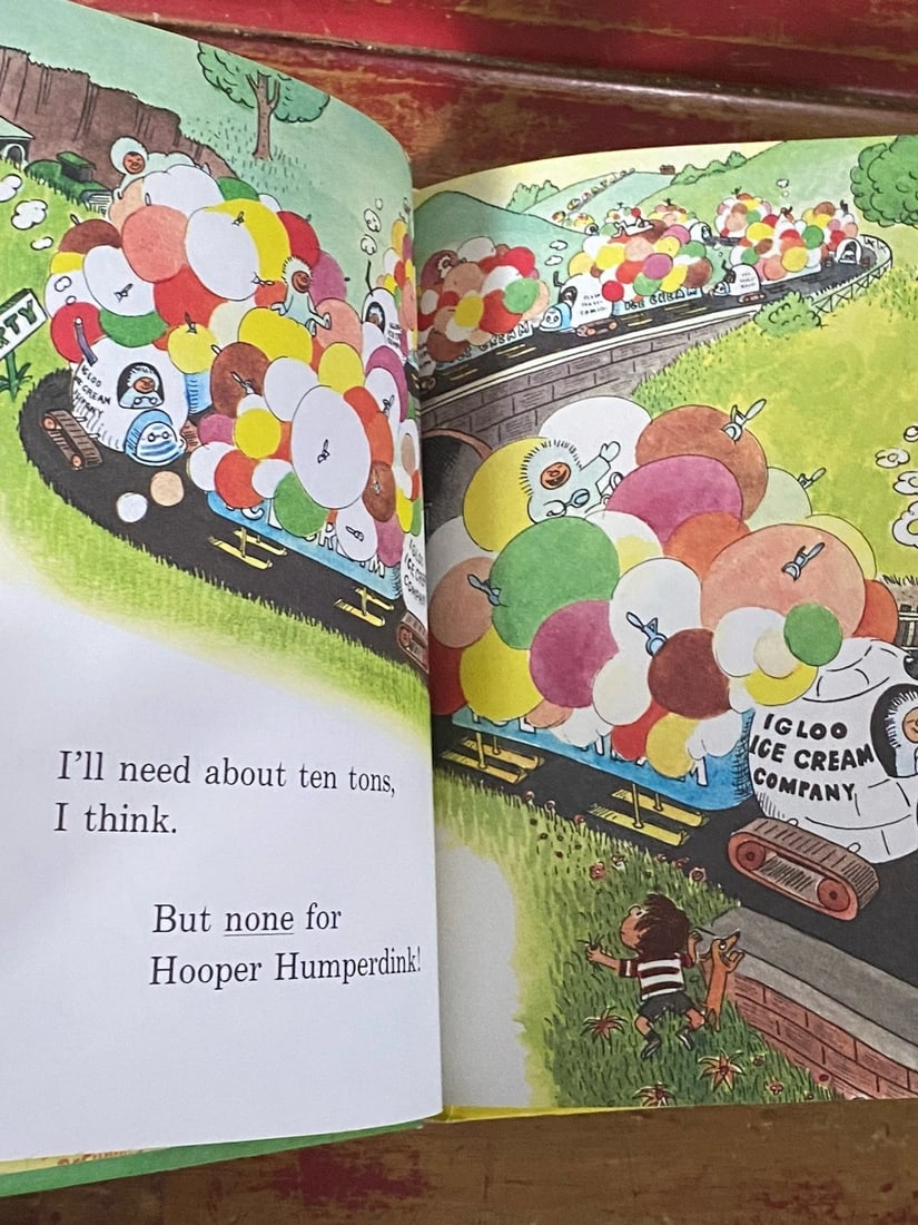 (Dr.Seuss) Theo LeSieg HOOPER HUMPERDINK? NOT HIM! 1976 1st BC Ed.6th Print RARE - 9
