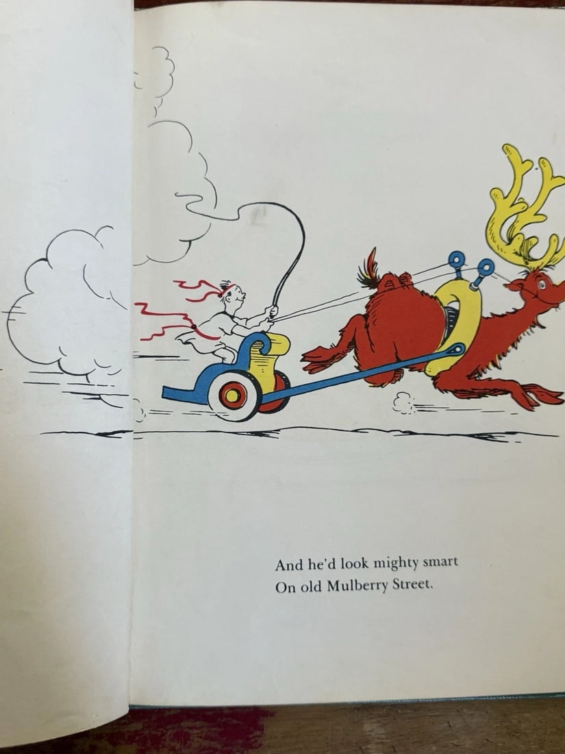 Dr.Seuss And to Think That I Saw It on Mulberry Street 1937 1st/15th ExLibris - 12