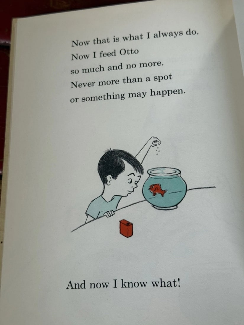 A Fish Out of Water Helen Palmer Dr. Seuss 1st Random Hse BC Ed/1st Print 1961 - 10