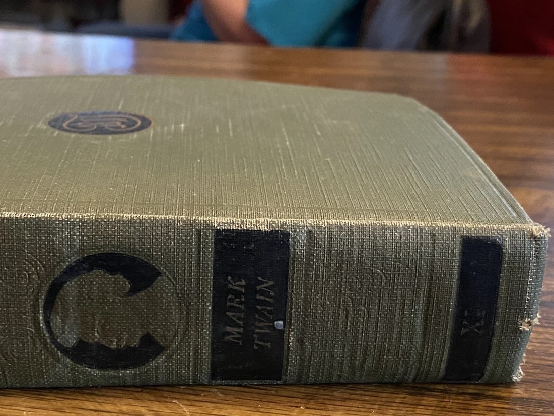 A Tramp Abroad Vol. X 1921 Authorized Ed. Harper Illustrated HC - 10