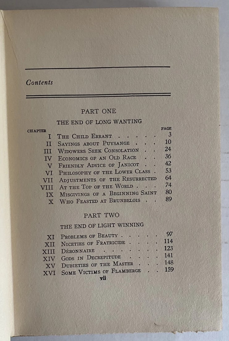 1st Edition 2nd Print The High Place James Branch Cabell Antique Book 1923 VGood - 7