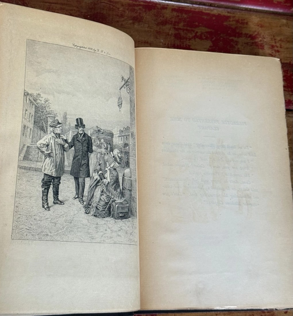 THE COMEDIE Humaine HONORE DE BALZAC HC 1897 Subscriber Ed. # 730 Vol XV Illust. - 8