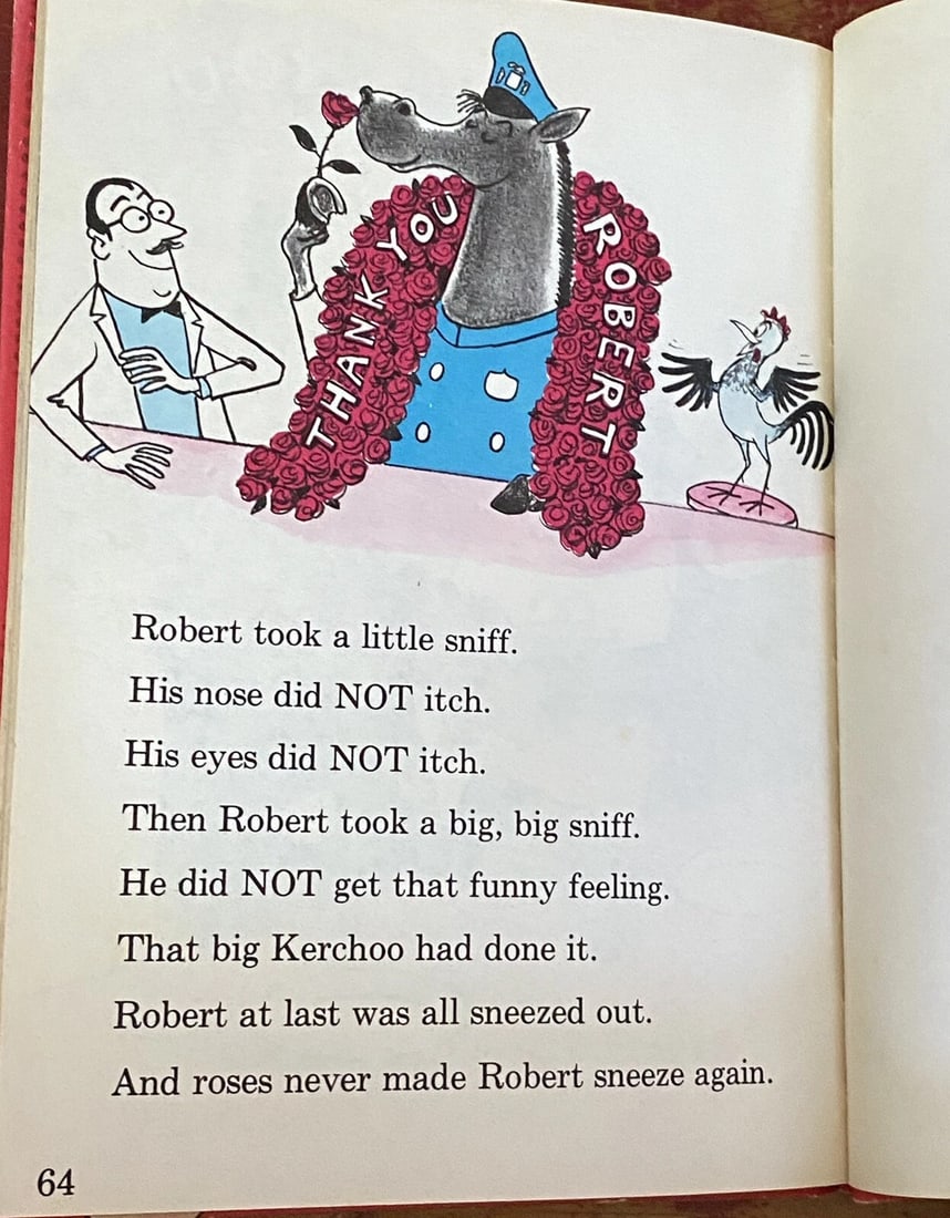 Robert the Rose Horse Joan Heilbroner HC 1st BC Edition #0-5, H-L Good Condition - 10
