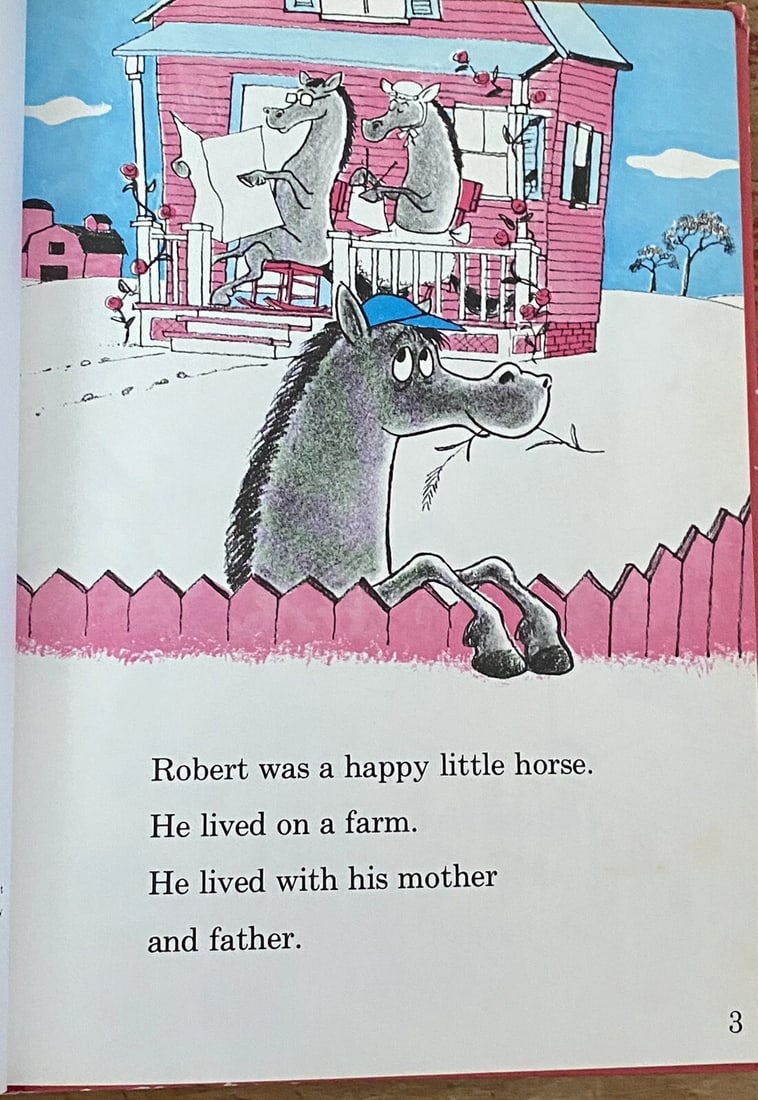 Robert the Rose Horse Joan Heilbroner HC 1st BC Edition #0-5, H-L Good Condition - 6