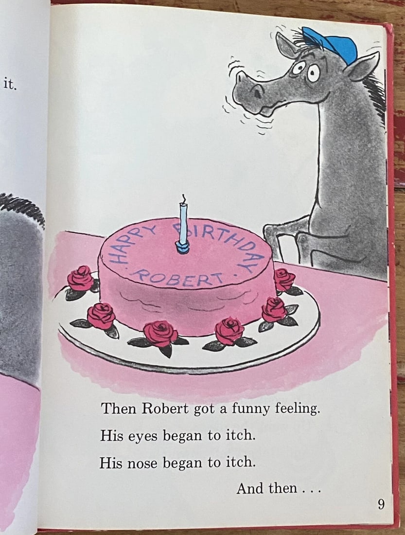 Robert the Rose Horse Joan Heilbroner HC 1st BC Edition #0-5, H-L Good Condition - 9