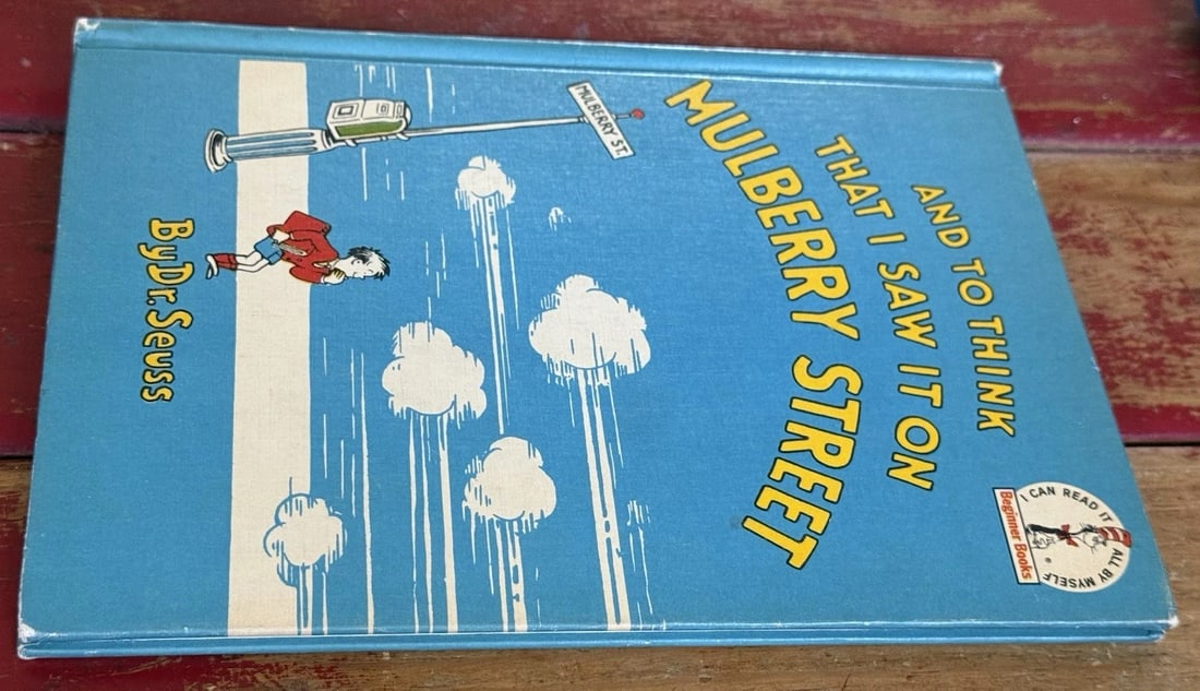 And To Think That I Saw It On Mulberry Street Dr. Seuss ~1937 Book Club��1ST ED! - 6