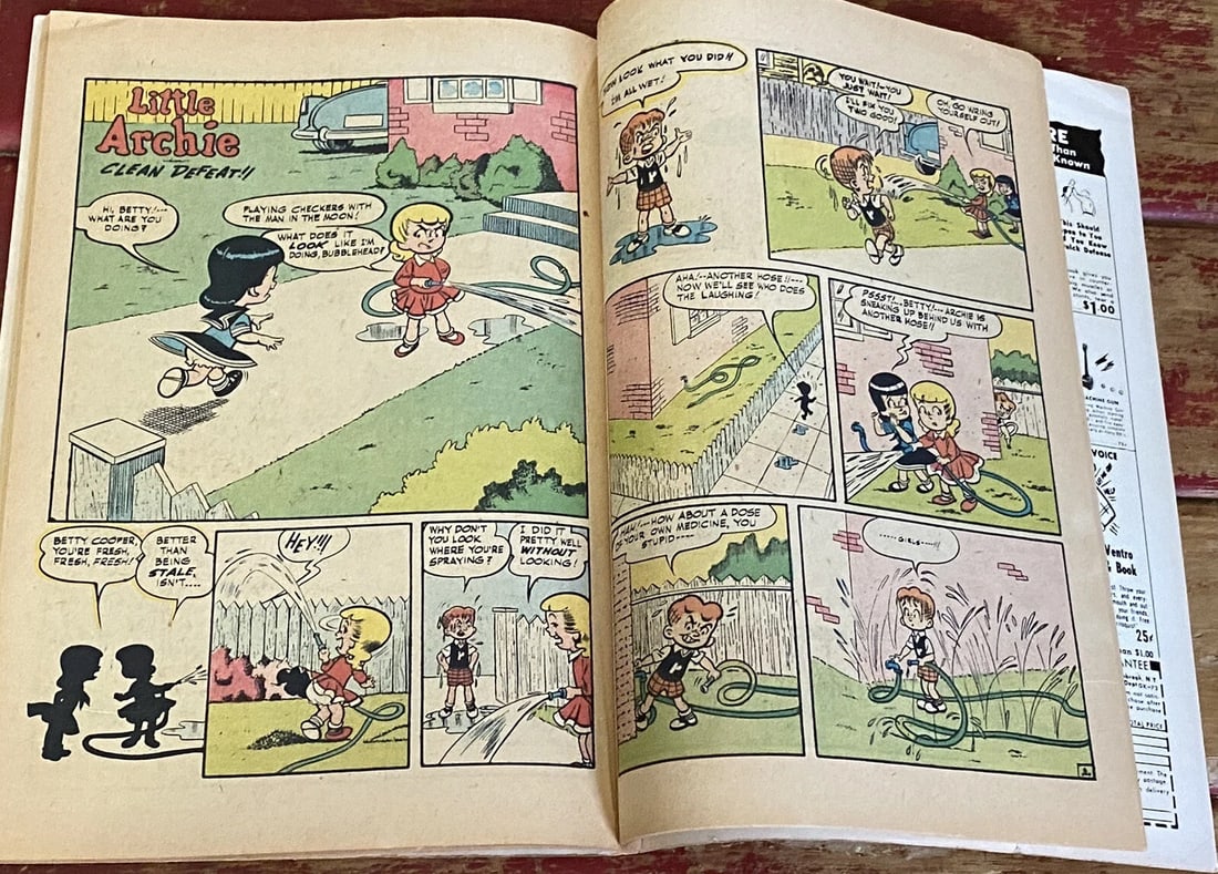 Little Archie Giant Vol. 1 No. 8 Boarded Silver Age 1958 Very Good - 10