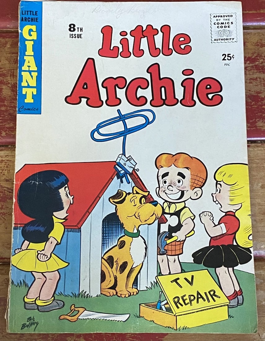 Little Archie Giant Vol. 1 No. 8 Boarded Silver Age 1958 Very Good - 12