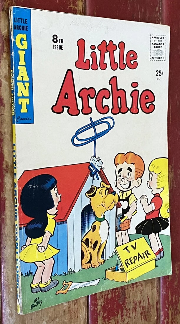 Little Archie Giant Vol. 1 No. 8 Boarded Silver Age 1958 Very Good - 2