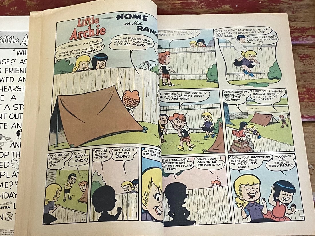 Little Archie Giant Vol. 1 No. 8 Boarded Silver Age 1958 Very Good - 8