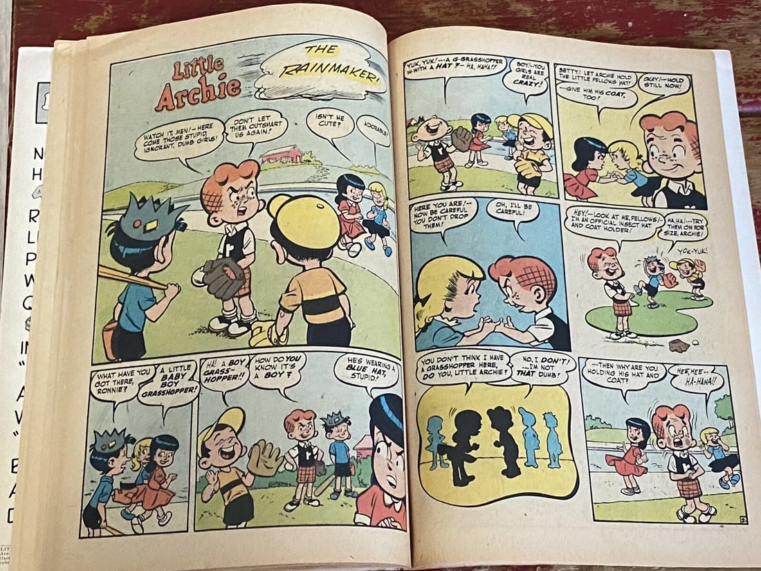 Little Archie Giant Vol. 1 No. 8 Boarded Silver Age 1958 Very Good - 9