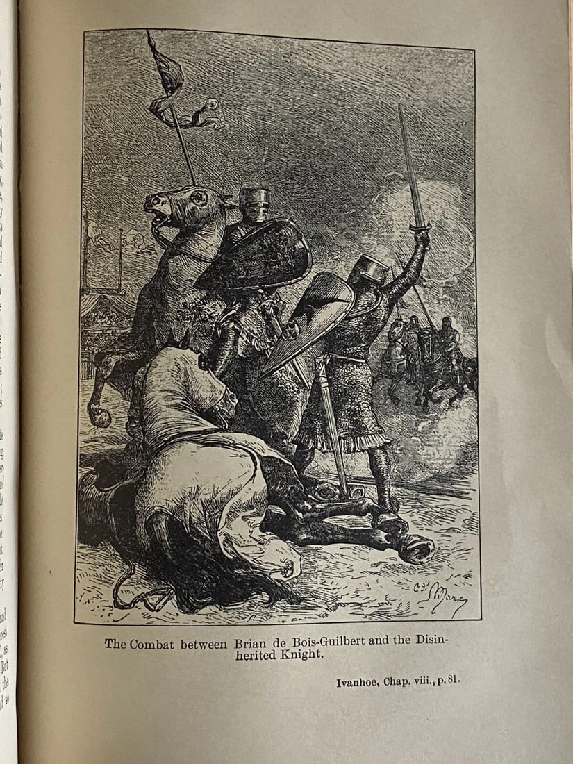 The Works Of Sir Walter Scott Waverley Novels Univ. Ed. Vol.III Illustr. Rob Roy - 8