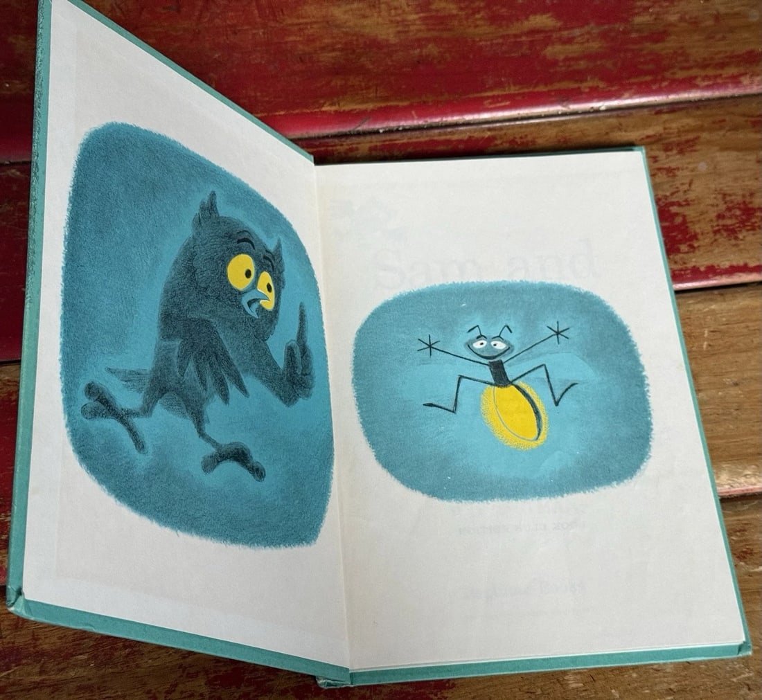 Sam and the Firefly 1958 By P.D. Eastman First Ed, Early Printing BC Like New - 3
