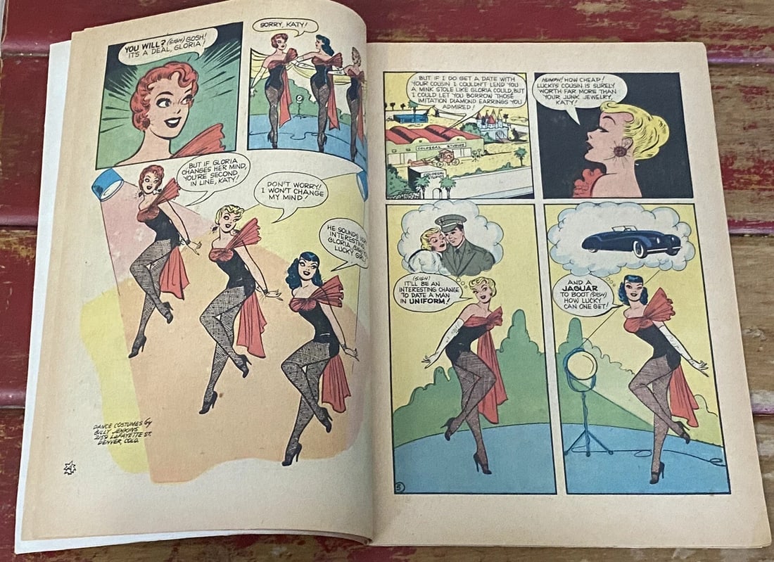 Katy Keene #43 November 1958 Silver Age Archie Comics Boarded Very Good - 7
