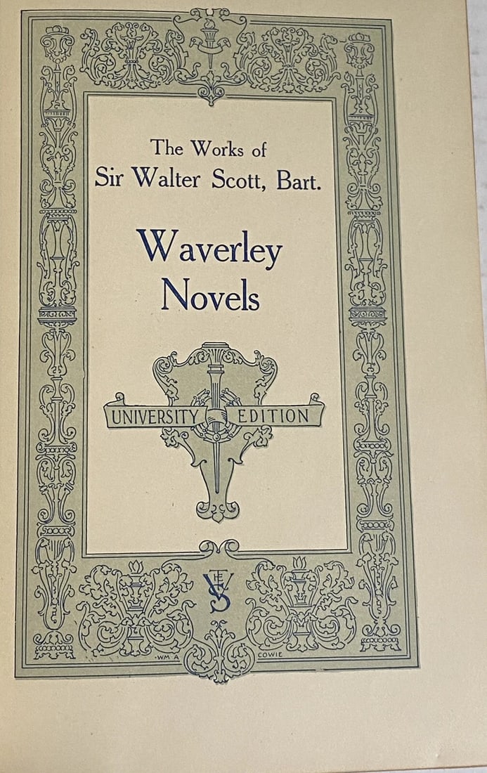 The Works Of Sir Walter Scott Waverley Novels The Abbott University Ed. Vol. VII - 3