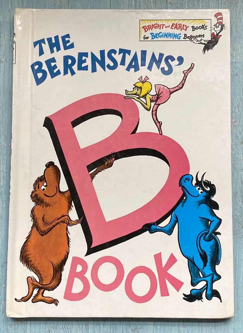 The Berenstains' B Book Dr. Seuss Beginners Books HC 1st Ed. VG+ Grolier BC Ed. (1 of 9)
