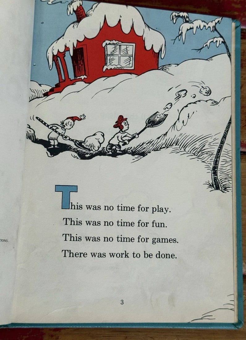 Dr Seuss The Cat in the Hat Comes Back First Edition 1958 HCVery Good Condition - 8