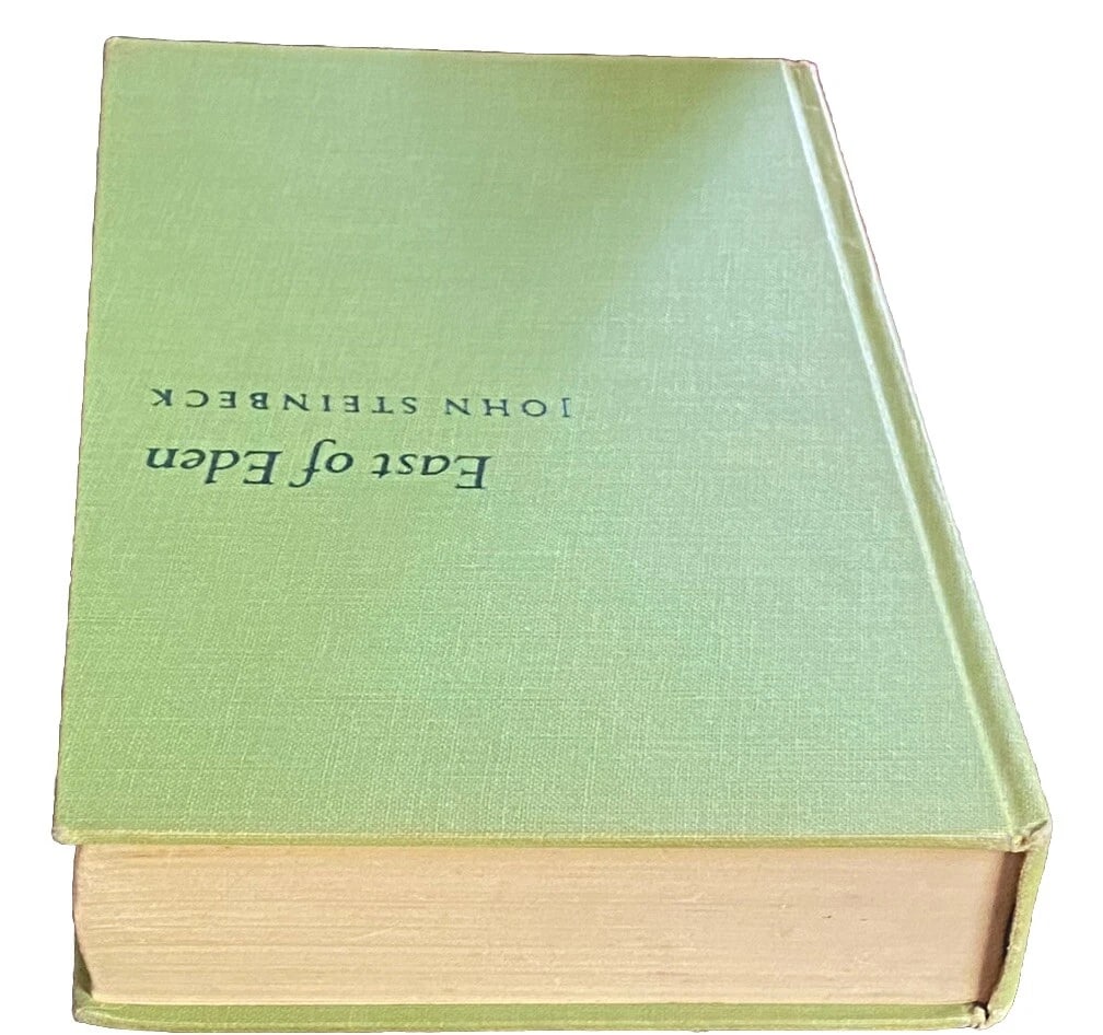 EAST OF EDEN John Steinbeck 1ST ED. 2nd PRE Publication Print HC/DJ Viking 1952 - 12