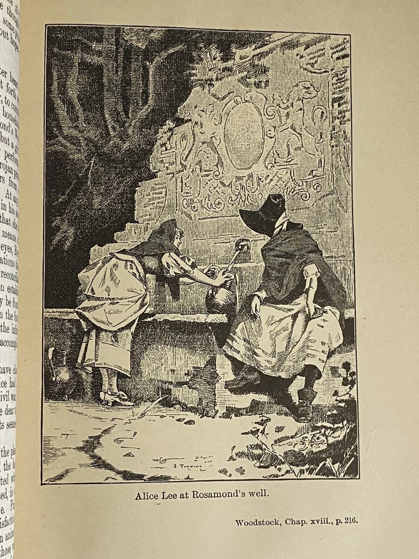 The Works OfSir Walter Scott Waverley Novels Woodstock University Ed. Vol. IX - 6