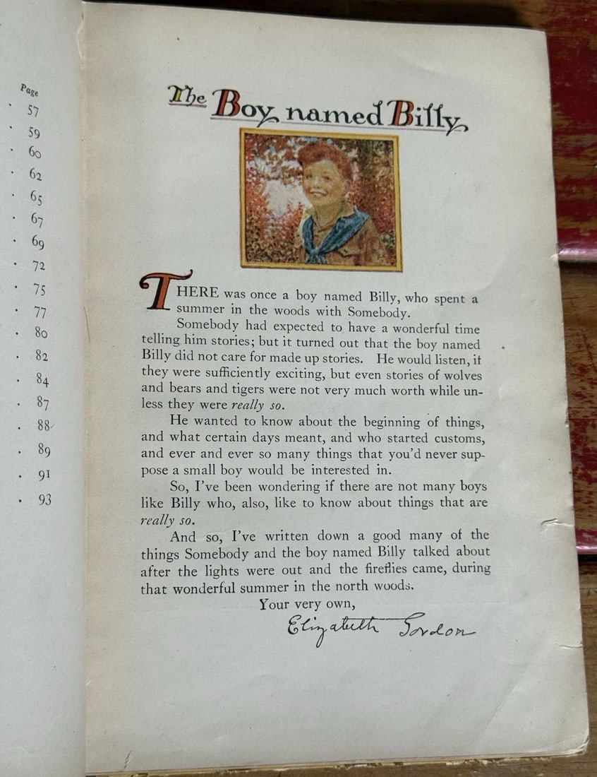 REALLY SO STORIES ELIZABETH GORDON Published By P F VOLLAND 1924 FIRST ED Rare! - 11