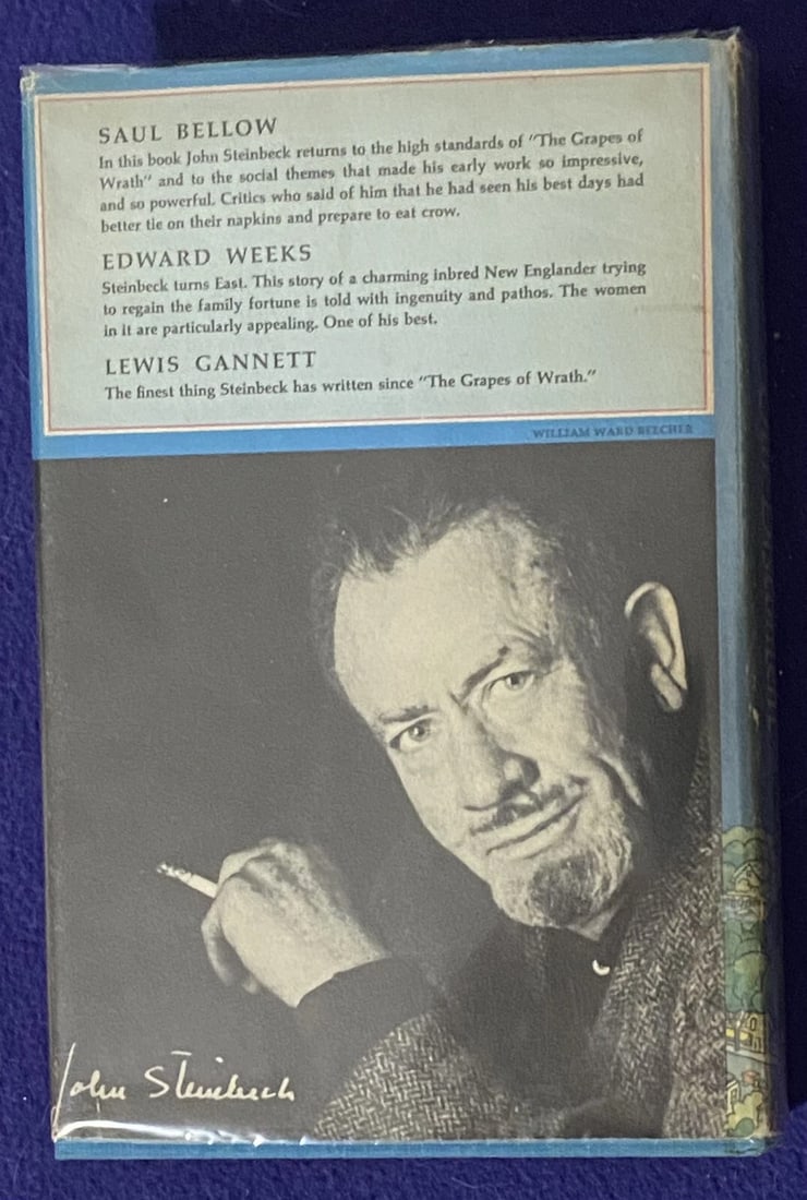 John STEINBECK The Winter of Our Discontent 1961 1st/1st Viking HBDJ Very Good - 4