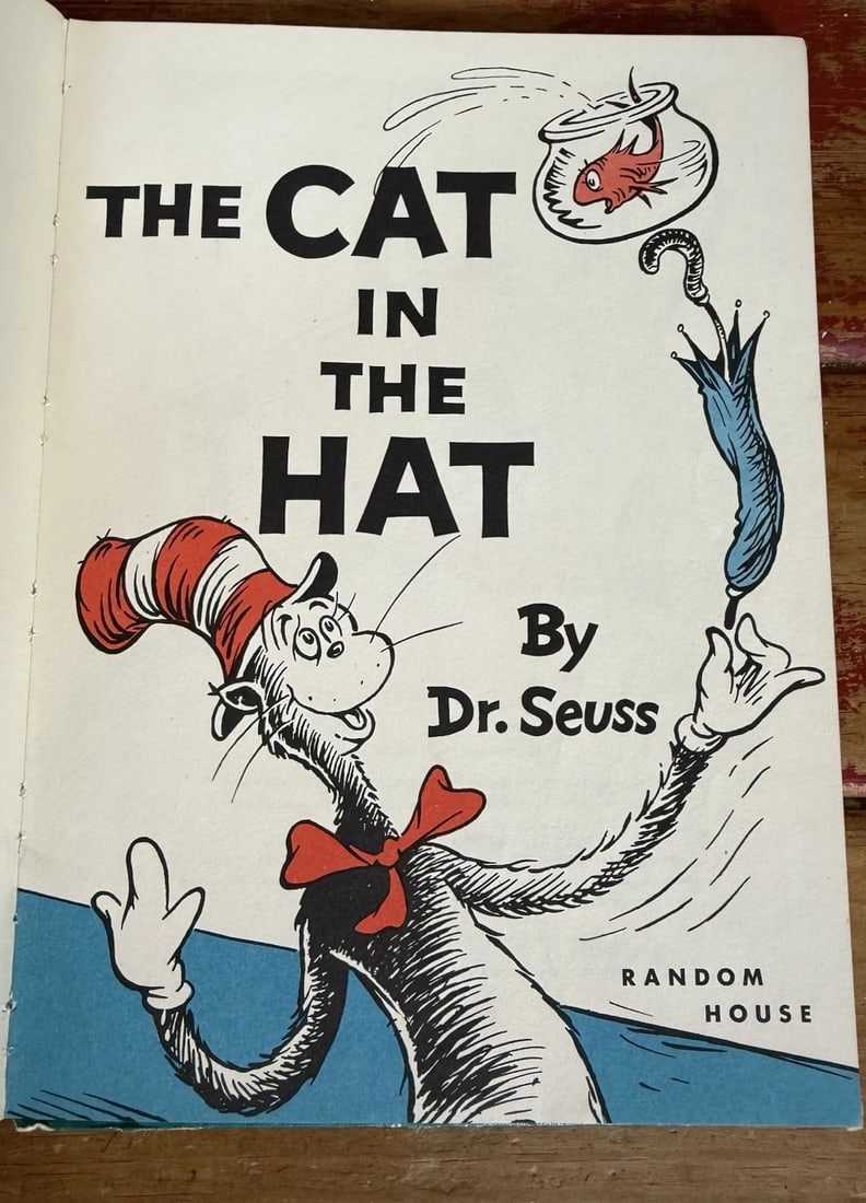 The Cat In The Hat By Dr. Seuss, 1st Print BC In 1957 - 2