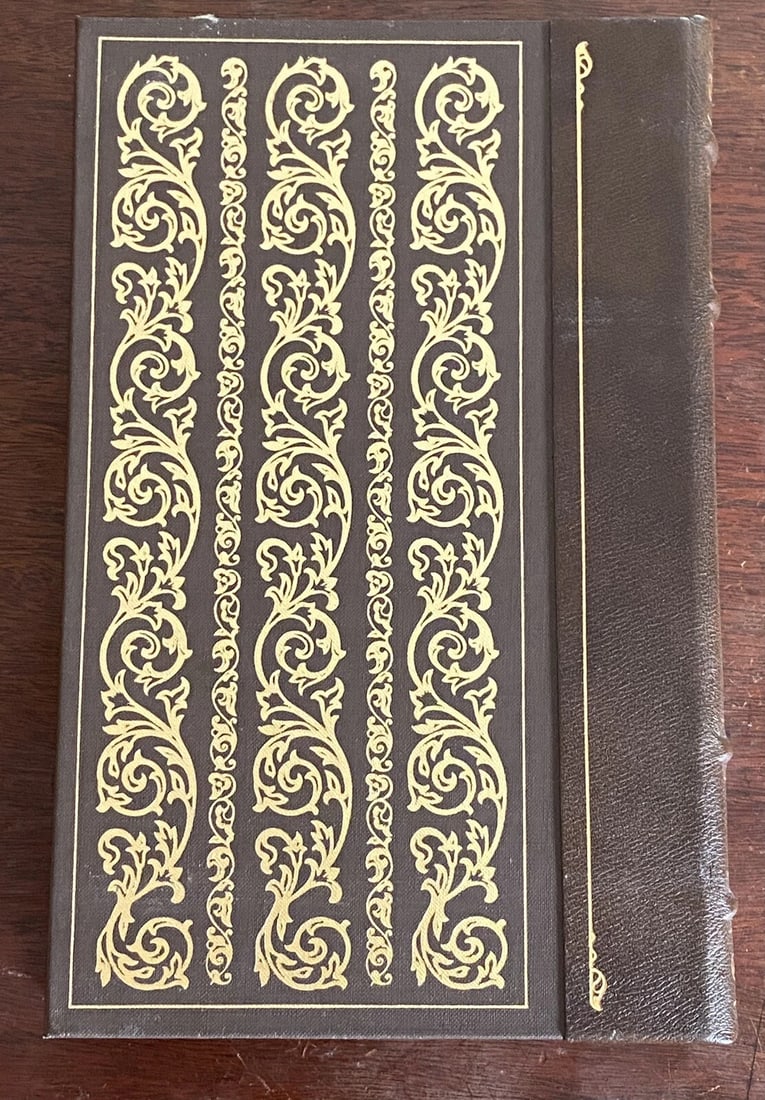 Franklin Library ROBINSON CRUSOE- Daniel Defoe-1/4 Leather 1979 Unread NEW Cond. - 5