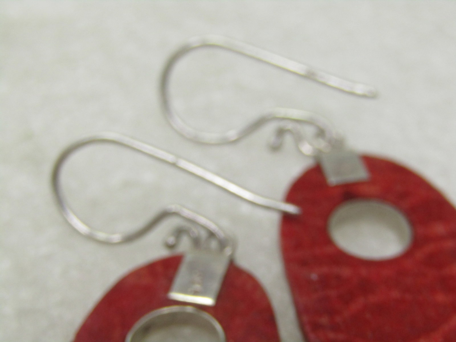 Vintage Southwestern/Bali Sterling Drop Earrings, Pierced, 1990's - 6