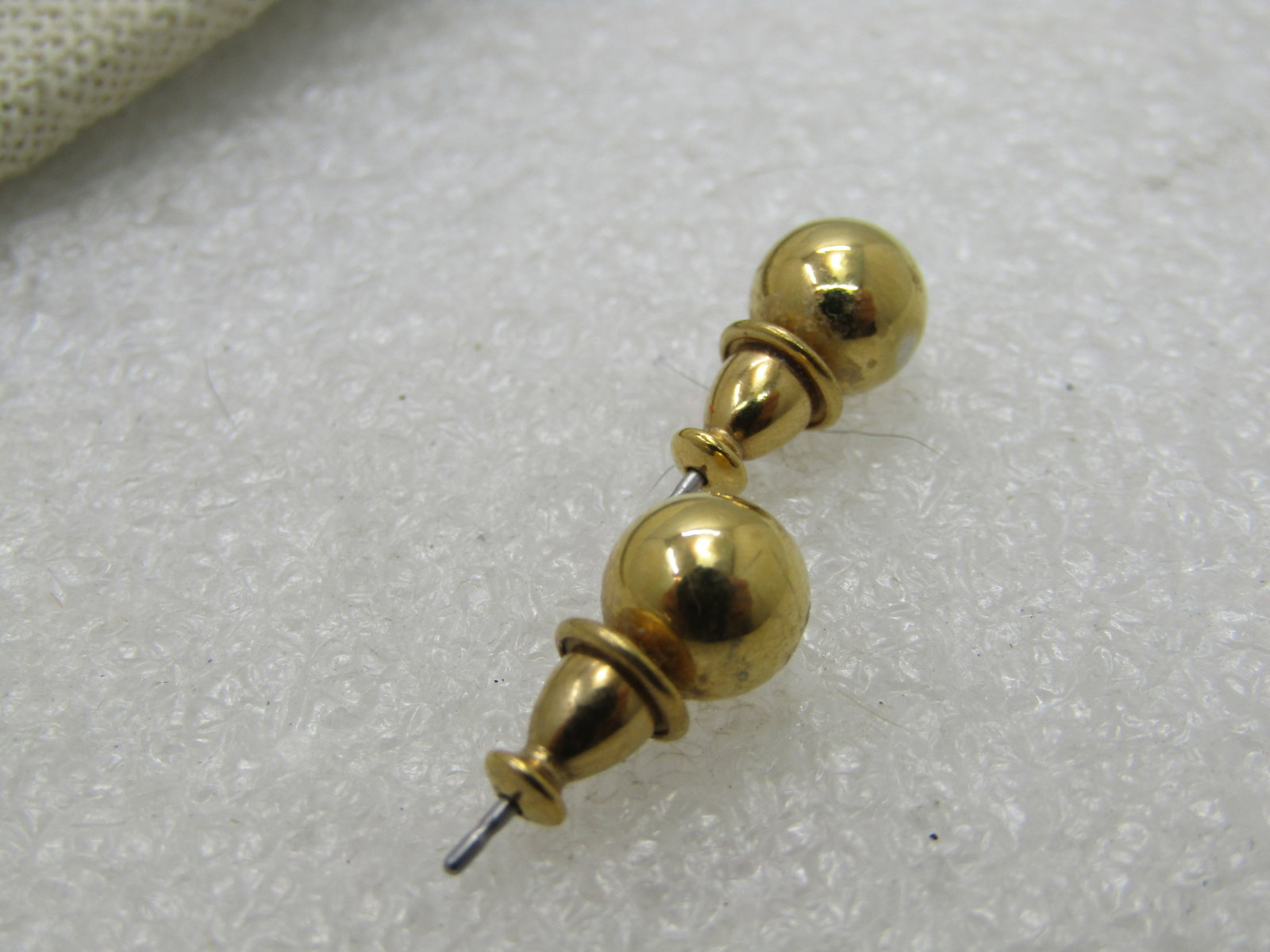 Vintage Monet 7.5mm Ball Stud Earrings, Pierced, Classic - 4