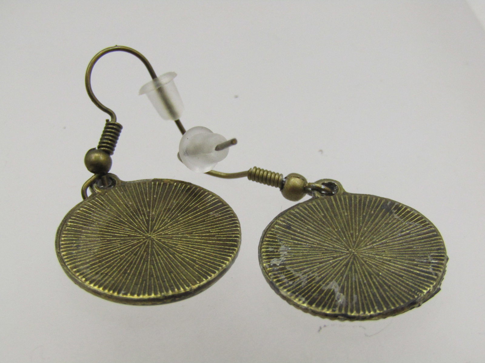 Vintage Monarch Butterfly Drop Pierced Earrings, 1980's-1990's - 4