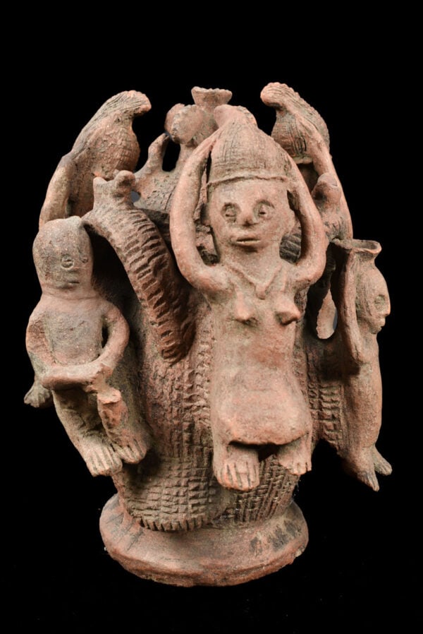 Terracotta Jar – Bariba – Benin – Schädler certificate - 5