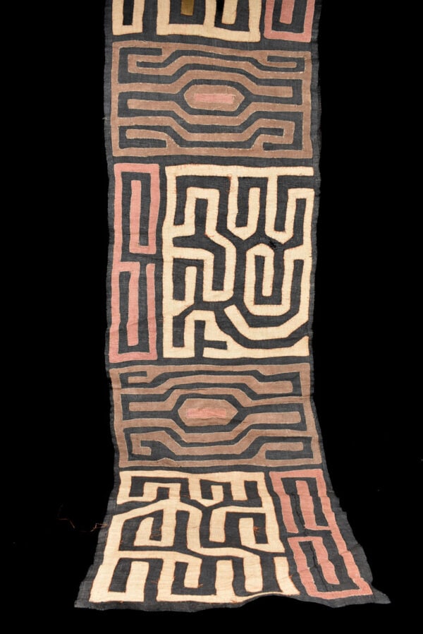 Textile – Cloth – Shoowa-Kuba – DR Congo 320 cm (1 of 5)