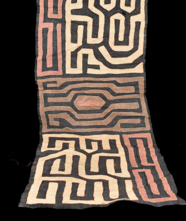 Textile – Cloth – Shoowa-Kuba – DR Congo 320 cm - 2