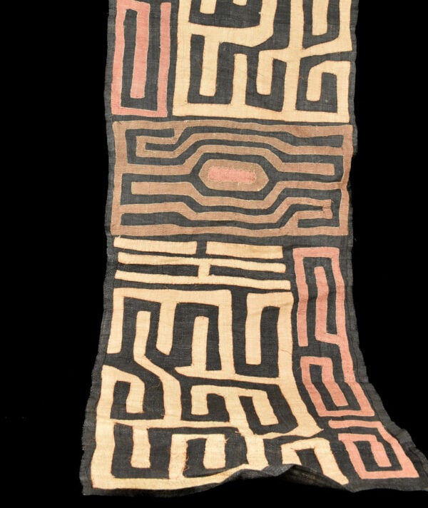 Textile – Cloth – Shoowa-Kuba – DR Congo 320 cm - 5
