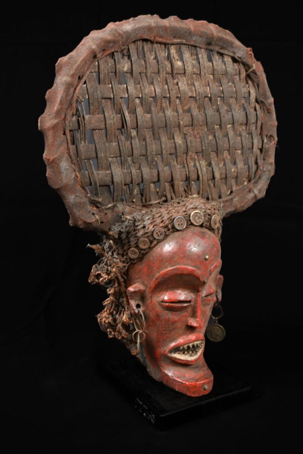 Chihongo Mask – Wood – Chokwe – DR Congo - 4