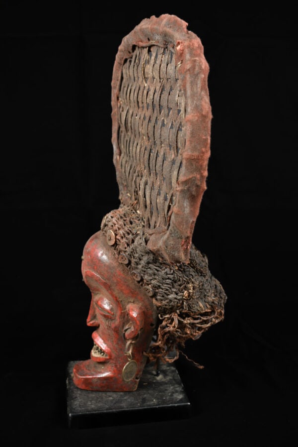 Chihongo Mask – Wood – Chokwe – DR Congo - 5