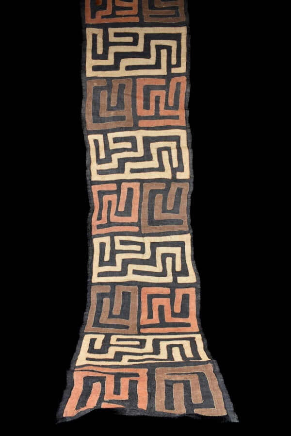 Textile – Cloth – Shoowa-Kuba – DR Congo 300 cm (1 of 5)
