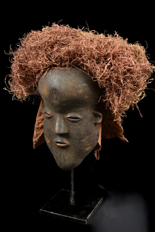 Mask – Wood, Raphia – Pende – DR Congo - 2