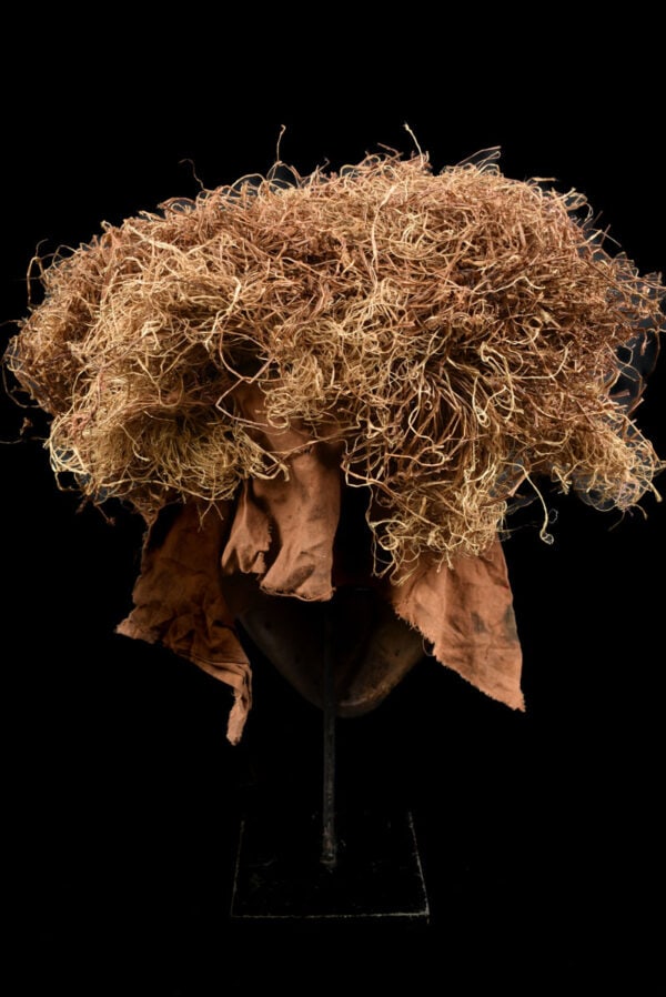 Mask – Wood, Raphia – Pende – DR Congo - 7