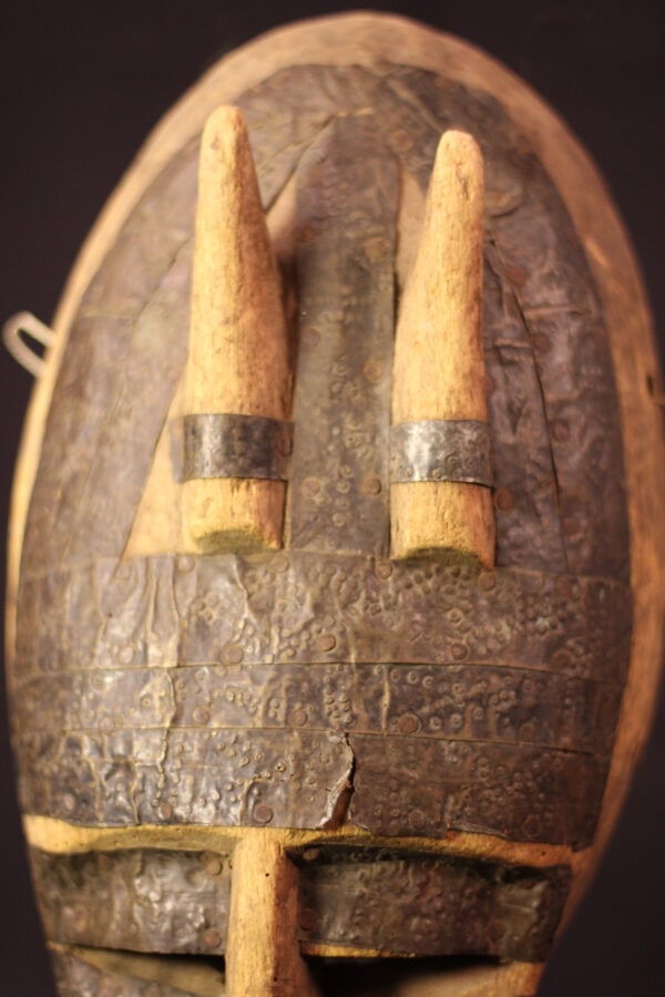 Mask – Wood, Metal – Marka – Mali - 5