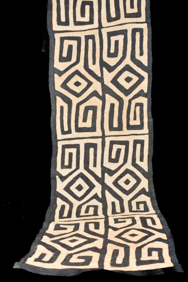 Textile – Cloth – Shoowa-Kuba – DR Congo 320 cm (1 of 5)