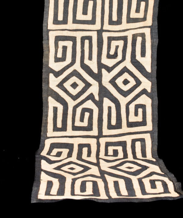 Textile – Cloth – Shoowa-Kuba – DR Congo 320 cm - 3