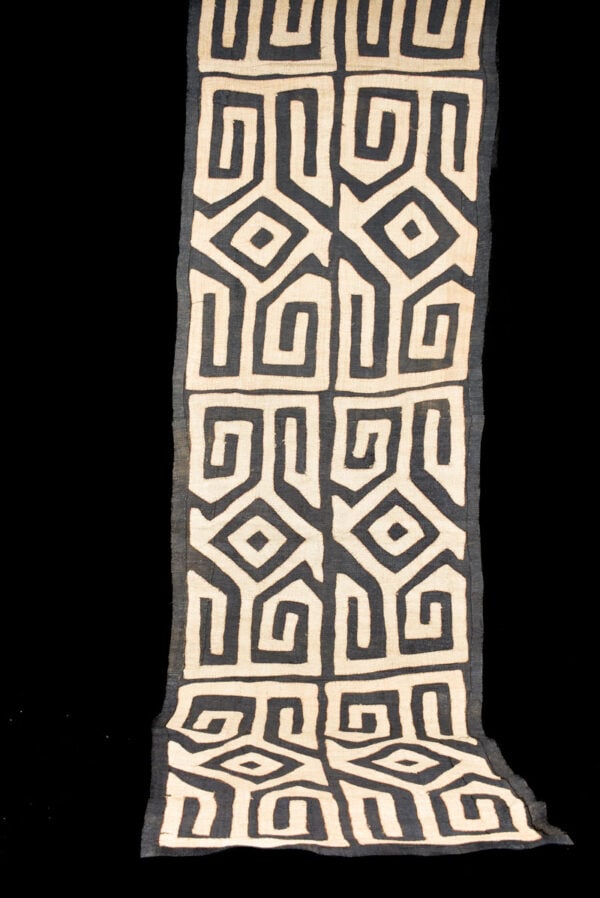 Textile – Cloth – Shoowa-Kuba – DR Congo 320 cm - 4