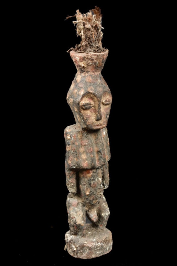 Initiation Statue – Wood, Feathers – Lengola – Congo - 2