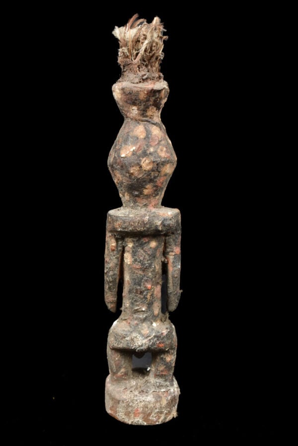 Initiation Statue – Wood, Feathers – Lengola – Congo - 4