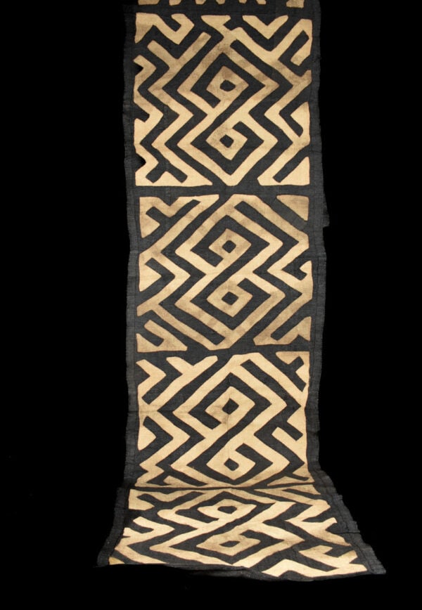 Textile – Cloth – Shoowa-Kuba – DR Congo 320 cm - 4