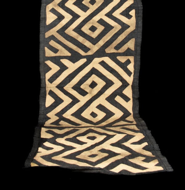 Textile – Cloth – Shoowa-Kuba – DR Congo 320 cm - 5