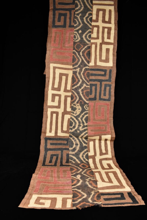 Textile – Cloth – Shoowa-Kuba – DR Congo 320 cm (1 of 5)