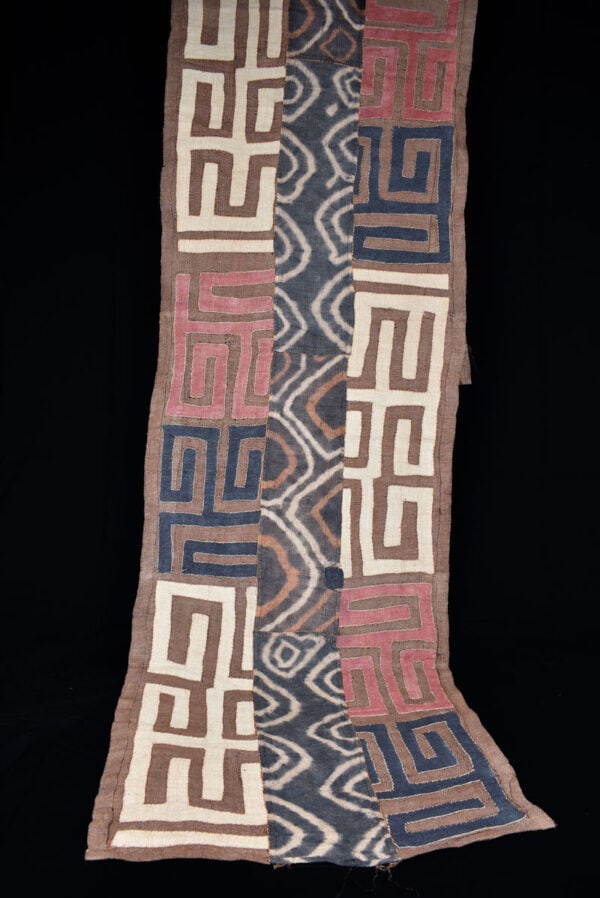 Textile – Cloth – Shoowa-Kuba – DR Congo 320 cm - 4